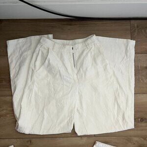 Princess Polly White flower jeans, US 4